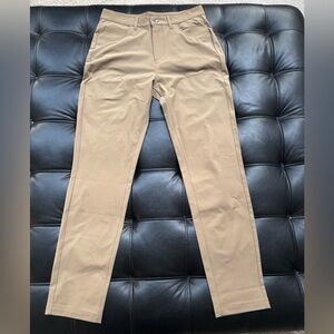 Fabletics The Don 5-Pocket Pant Slim Fit  Khaki 30x32